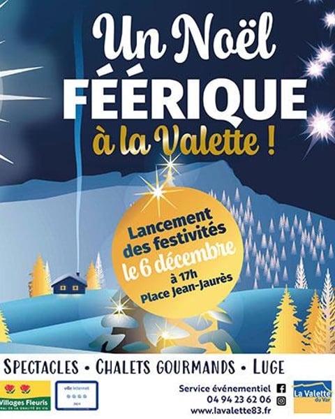 Noël à La Valette-du-Var : une féérie pour petits et grands !