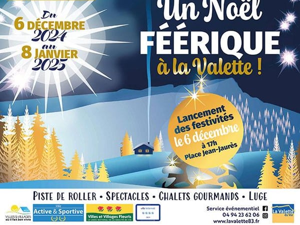 Noël à La Valette-du-Var : une féérie pour petits et grands !
