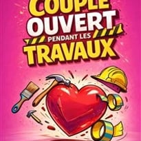 Couple ouvert pendant les travaux