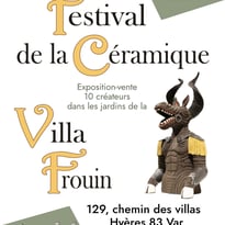 2ème festival de la céramique de la villa Frouin