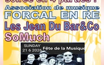 Forcal en Ré and Shaker SoMuch du Bar