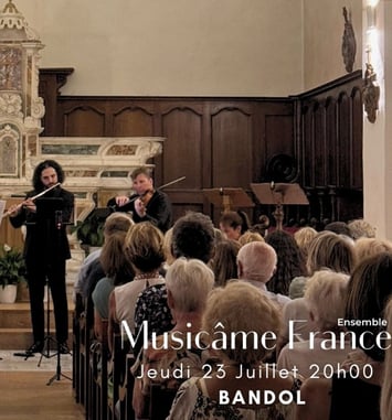 Concert de l'Ensemble Musicâme France à Bandol