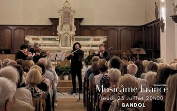 Concert de l'Ensemble Musicâme France à Bandol