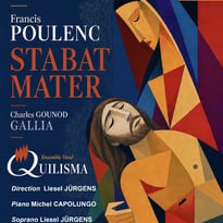 Stabat Mater de Francis Poulenc et Gallia de Gounod par l’Ensemble Vocal Quilisma Nice, direction et soliste Liesel Jürgens.