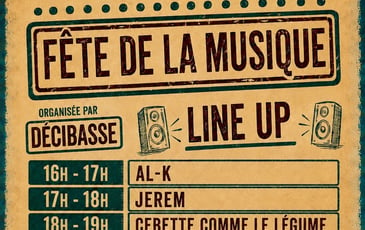 DJ locaux en plein air !