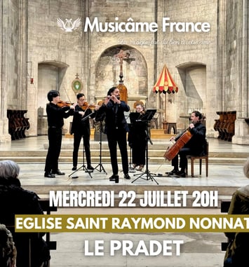 Concert de l'Ensemble Musicâme France à l'église Saint Raymond Nonnat