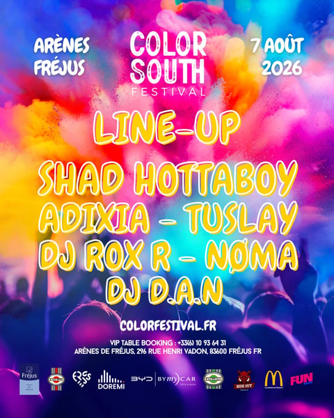 Color South Festival 2026 affiche
