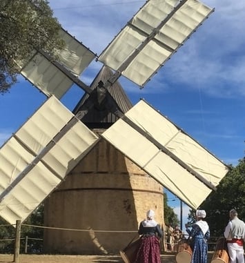 Visite du moulin de Paillas