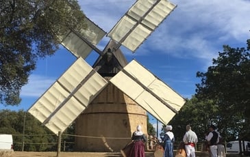 Visite du moulin de Paillas
