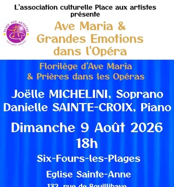 Florilège d'Ave Maria et Grandes émotions dans l'opéra