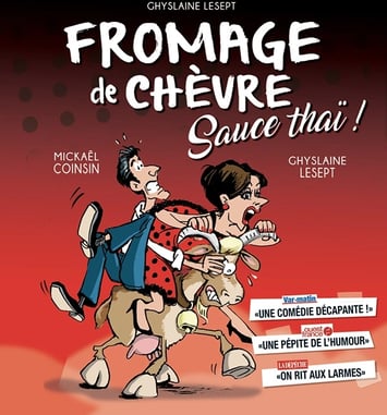 Fromage de chèvre sauce thai