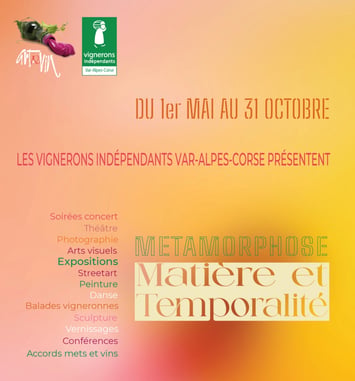 Art & Vin (28e édition) — « Métamorphose : Matière et Temporalité »