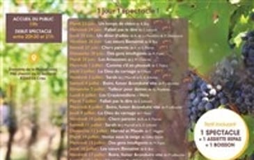 Théâtre dans la vigne