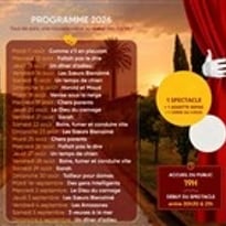 Festival de théâtre dans la vigne au Château de Mauvanne