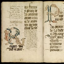 Atelier " Parchemins et enluminures "