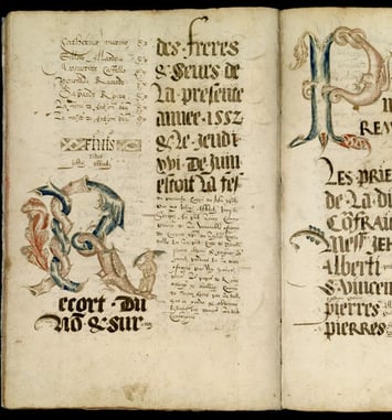 Atelier " Parchemins et enluminures "