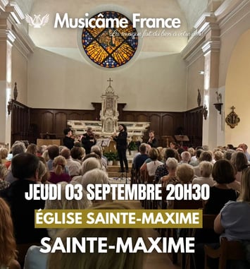 Concert à Sainte-Maxime : Ravel, Bach, Vivaldi, Cantemir, Rachmaninov, Puccini, Saint-Saëns