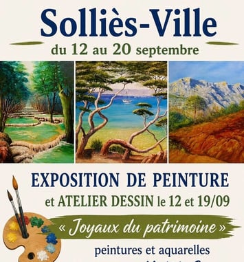 Atelier de dessin + Exposition « Joyaux du patrimoine »