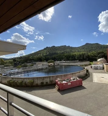 Visite de la station d'épuration La Crau