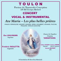 Concert Ave Maria - Les plus belles prières