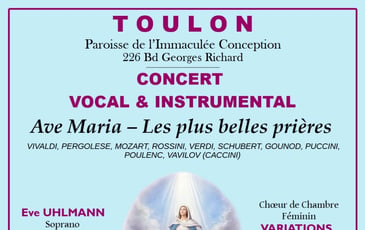 Concert Ave Maria - Les plus belles prières
