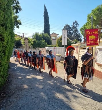 Camp de Légionnaires romains