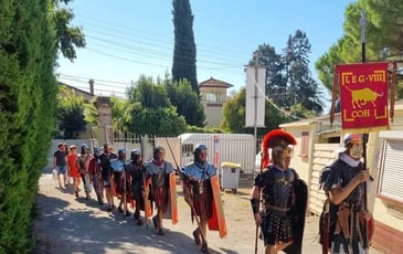 Camp de Légionnaires romains