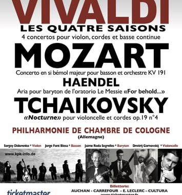 Chambre Philharmonique Cologne — Concert avec Sergey Didorenko