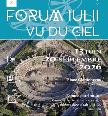 Forum Iulii vu du ciel