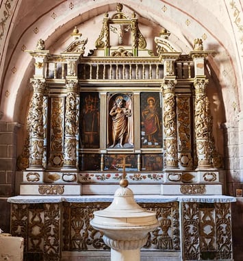 Patrimoine cultuel en danger, Restauration du Retable Saint-Jean-Baptiste