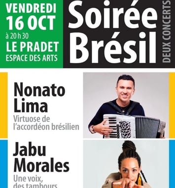 Soirée Brésil 2 concerts