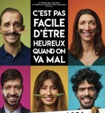 C'est pas facile d'être heureux...Quand on va mal