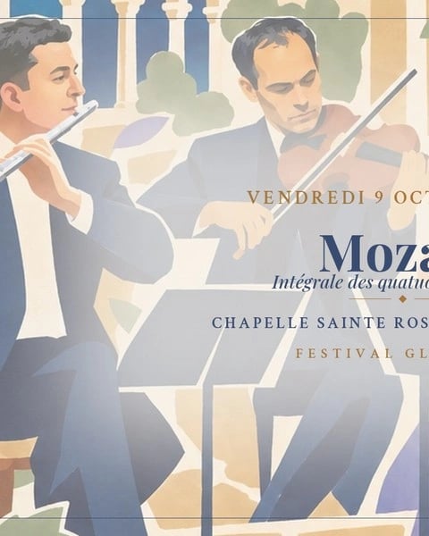 Mozart, intégrale des quatuors pour flûte