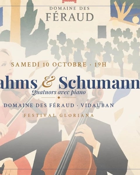 Brahms et Schumann, quatuors avec piano