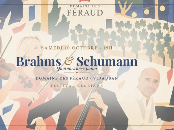 Brahms et Schumann, quatuors avec piano