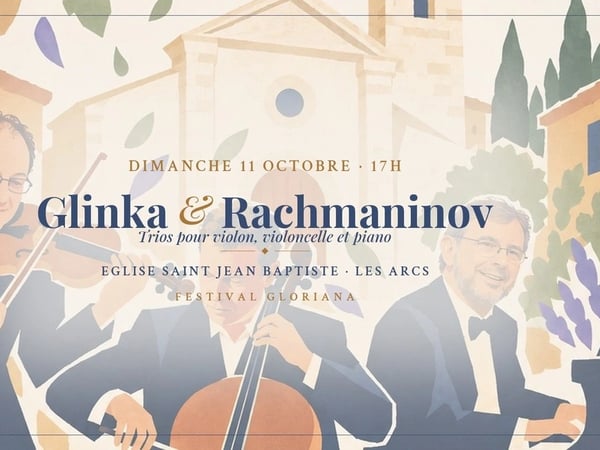 Trios de Glinka et Rachmaninov