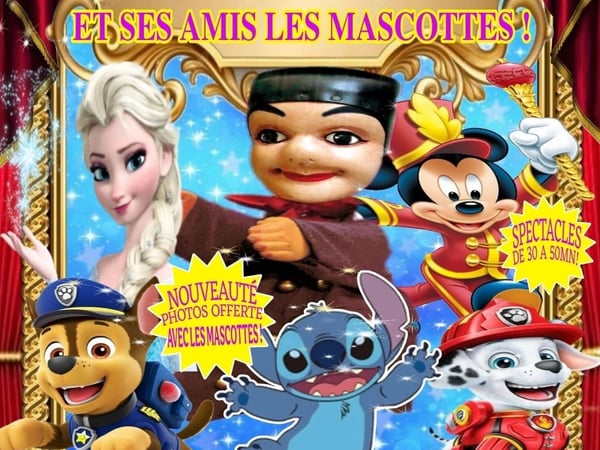 Les Nouvelles Aventures de Guignol et ses amis les mascottes à Draguignan !