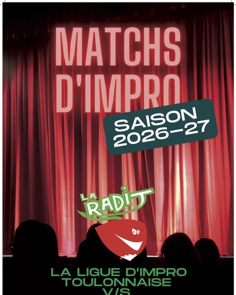 Matchs d'impro : La radit, les 15 ans !