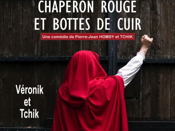 Chaperon rouge et bottes de cuir