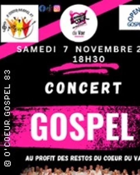 Concert Gospel - Au Profit des Restos du Coeur