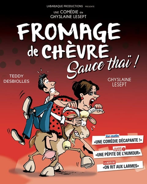 Fromage de chèvre sauce Thaï