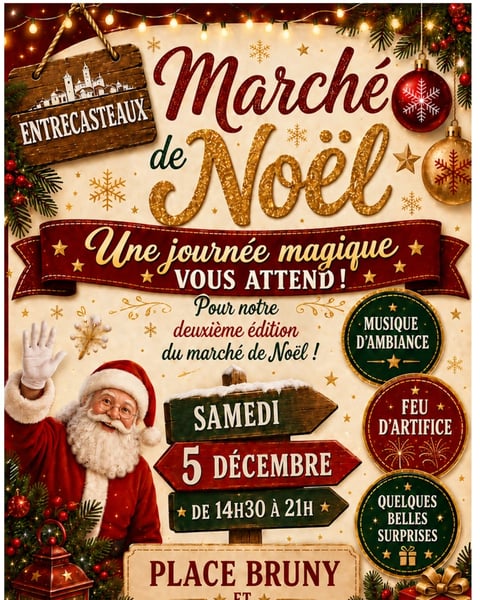 Marché de Noël d’Entrecasteaux